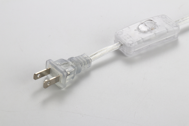 Heat-resistant Electrical Round Plug Power Cord