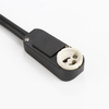 Fabrication Certificated GU10 Porcelain Lamp Socket Lampholder With Junction Box And Tail