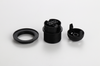 Adjustable E27 Lamp Holder Mount Black