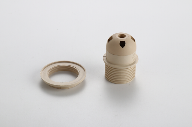 Pendant E27 Lamp Holder Wire Brown