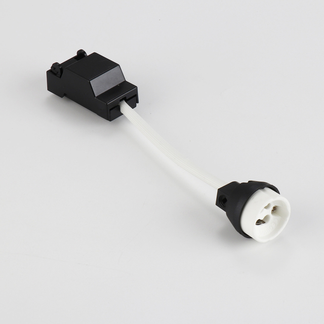 Fabrication Indoor Electrical Appliances GU10 Lamp Socket with Terminal Block And Bracket