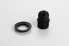 E27 Lamp Holder Base Bulb Socket Mount Ceiling Black