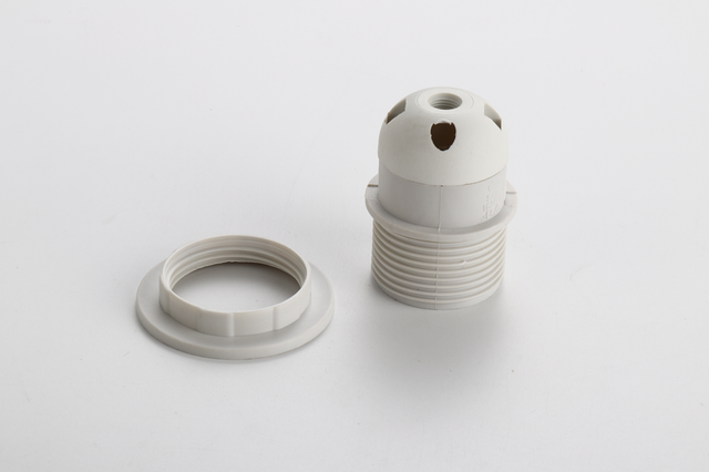 Vintage E27 Lamp Holder Socket White