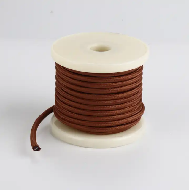 Heat-resistant Durable Lightweight Yellow Orange Pink Purple Customized Colorful Braid Wire