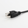 UK Standard Industrial Flat With 3 Prongs Waterproof Power Outlet Plug Wire Black