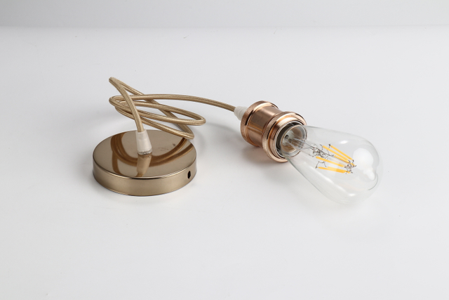  Aluminum Lamp Lamps Home Decor Gold Edison Bulb Chandelier