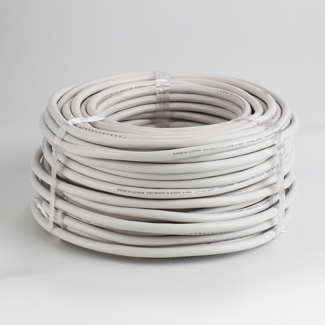 Round High-temperature Sheathed Wire White