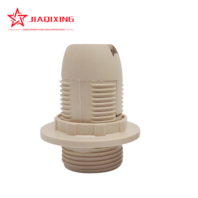 CE Certified Plastic E14 Lamp Holder - Durable Screw Base for LED/Bulbs, Indoor Lighting Fixtures