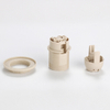 Half Thread Black Brown Vintage Standard E14 Lamp Holder Socket