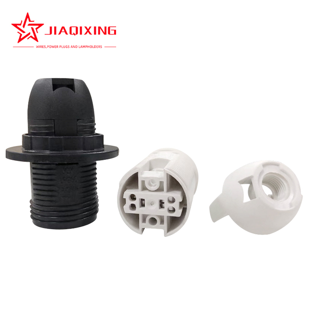 E14 Plastic Light Socket CE Approved - Screw-Type Base for Chandeliers, Pendant Lights & Home Decor