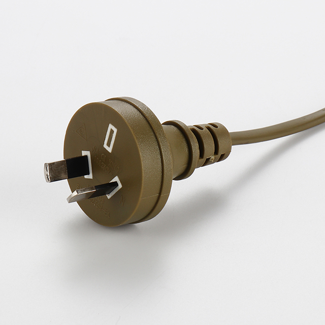 25 ft excellent electrical SAA Power Cord brown