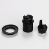 Half Thread Black Brown Vintage Standard E14 Lamp Holder Socket