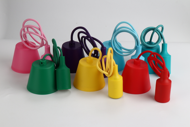 Plastics Pendant Light Kits Pink