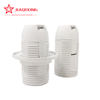 CE-Rated E14 Plastic Lamp Socket - Quick-Install Screw Base for DIY Lighting, Table Lamps & Ceiling Fixtures