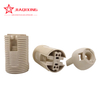 CE Certified Plastic E14 Lamp Holder - Durable Screw Base for LED/Bulbs, Indoor Lighting Fixtures