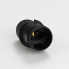 Half Thread Black Brown Vintage Standard E14 Lamp Holder Socket