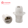 CE-Rated E14 Plastic Lamp Socket - Quick-Install Screw Base for DIY Lighting, Table Lamps & Ceiling Fixtures