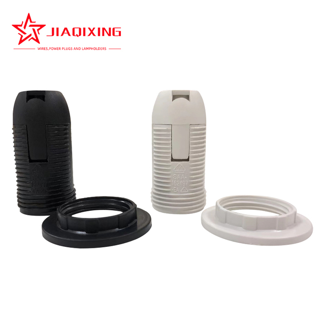E14 Plastic Light Socket CE Approved - Screw-Type Base for Chandeliers, Pendant Lights & Home Decor